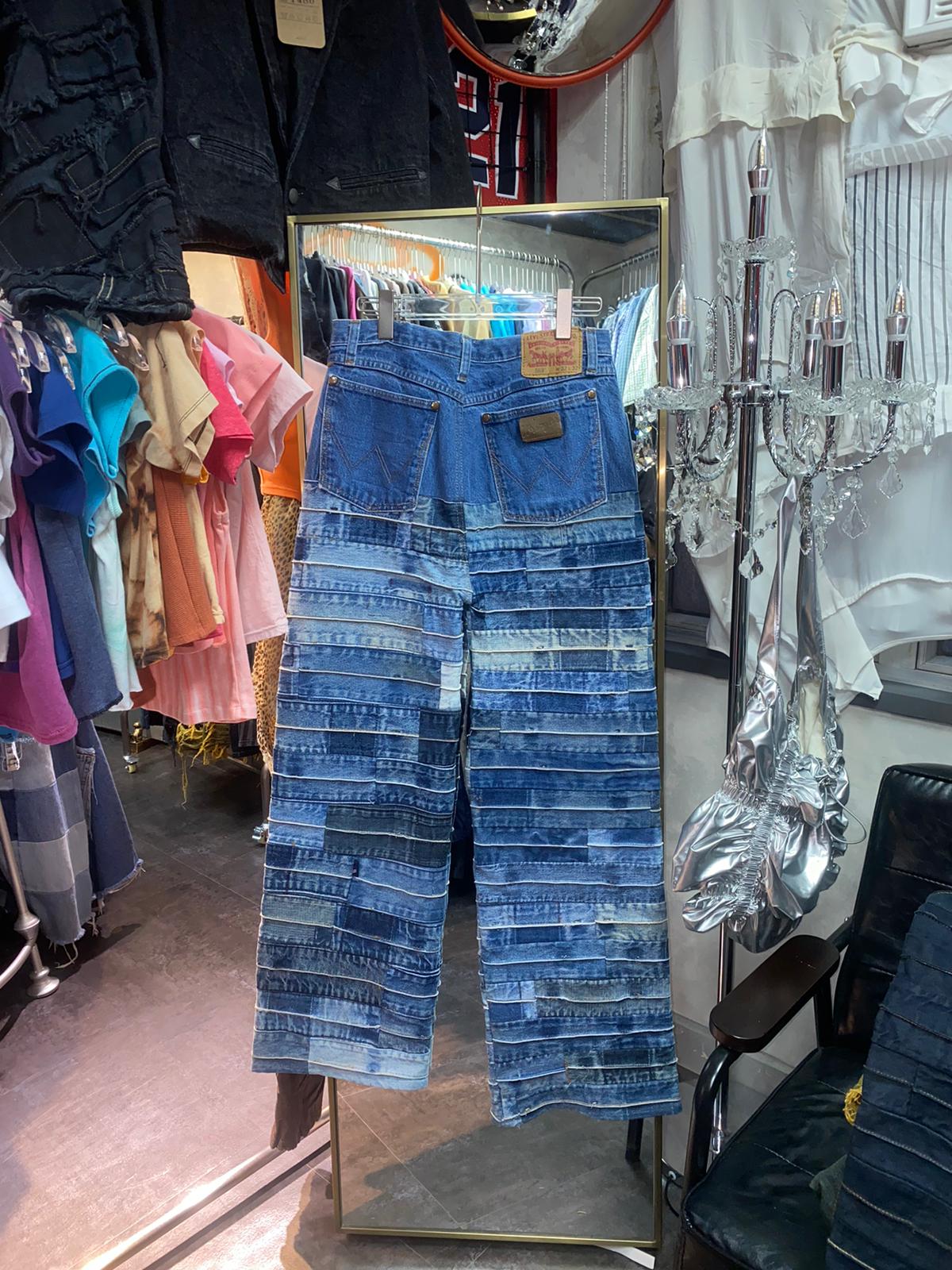 Vtg Remake Jeans (Cake-Washed Blue)