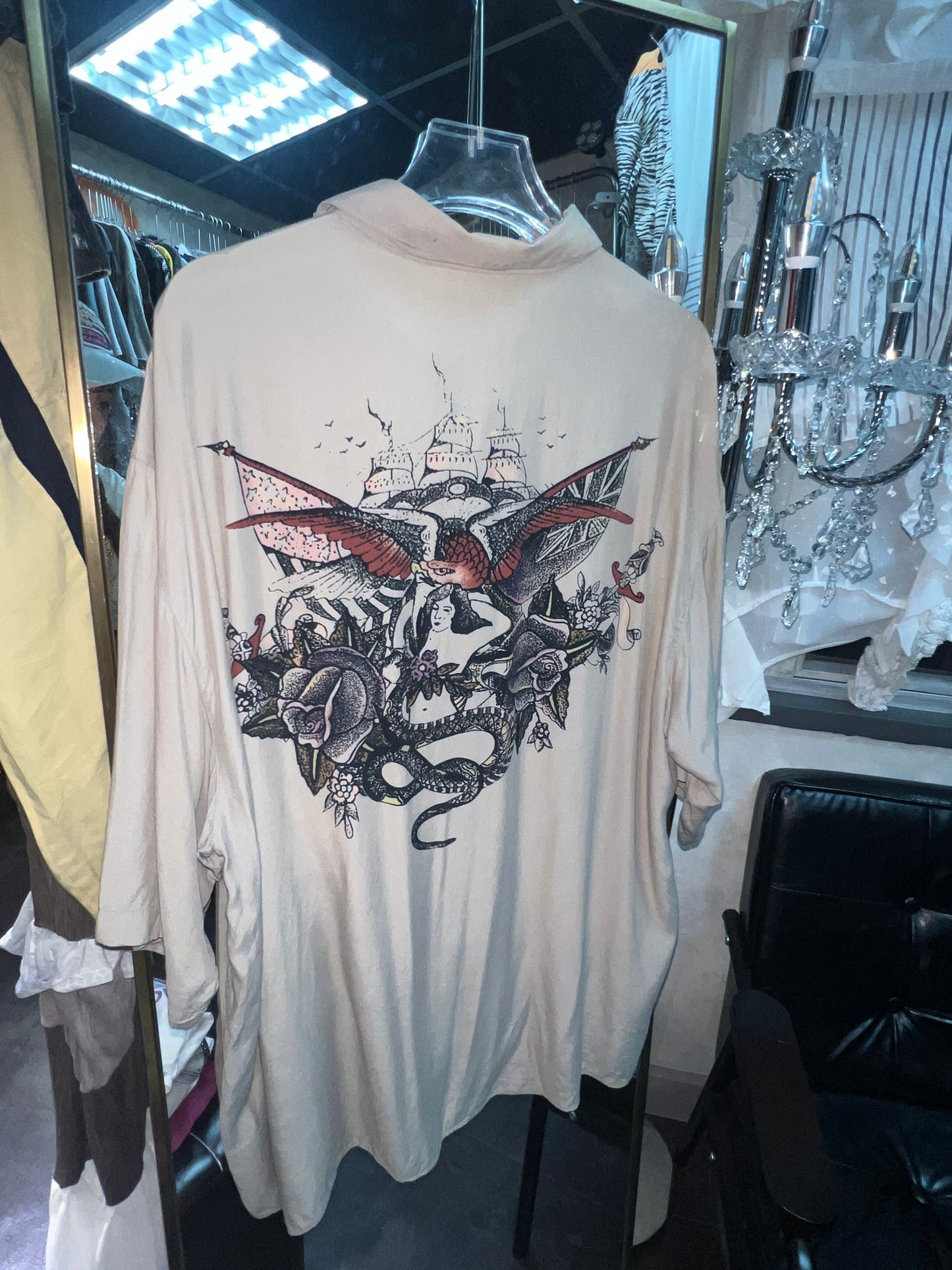 Vintage Printed Shirt