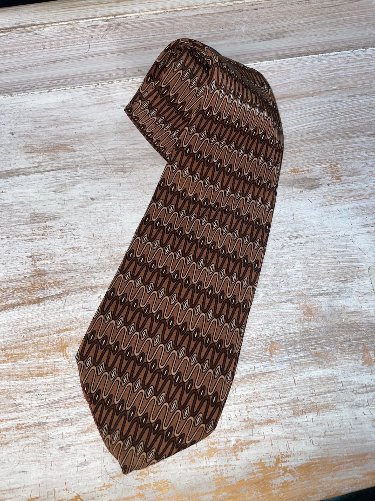 Vintage Patterned Tie