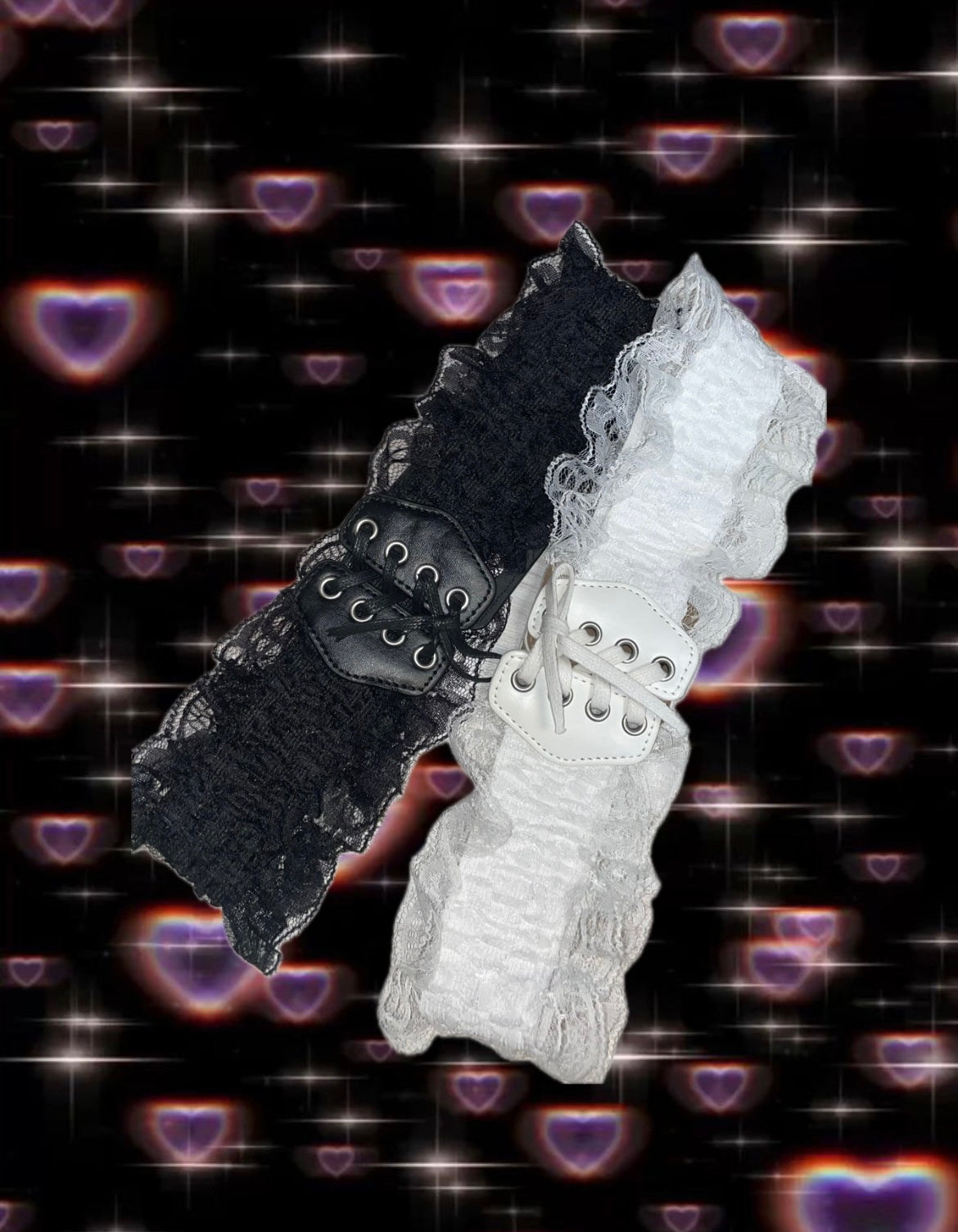 Y2K Lace Flexible Belt