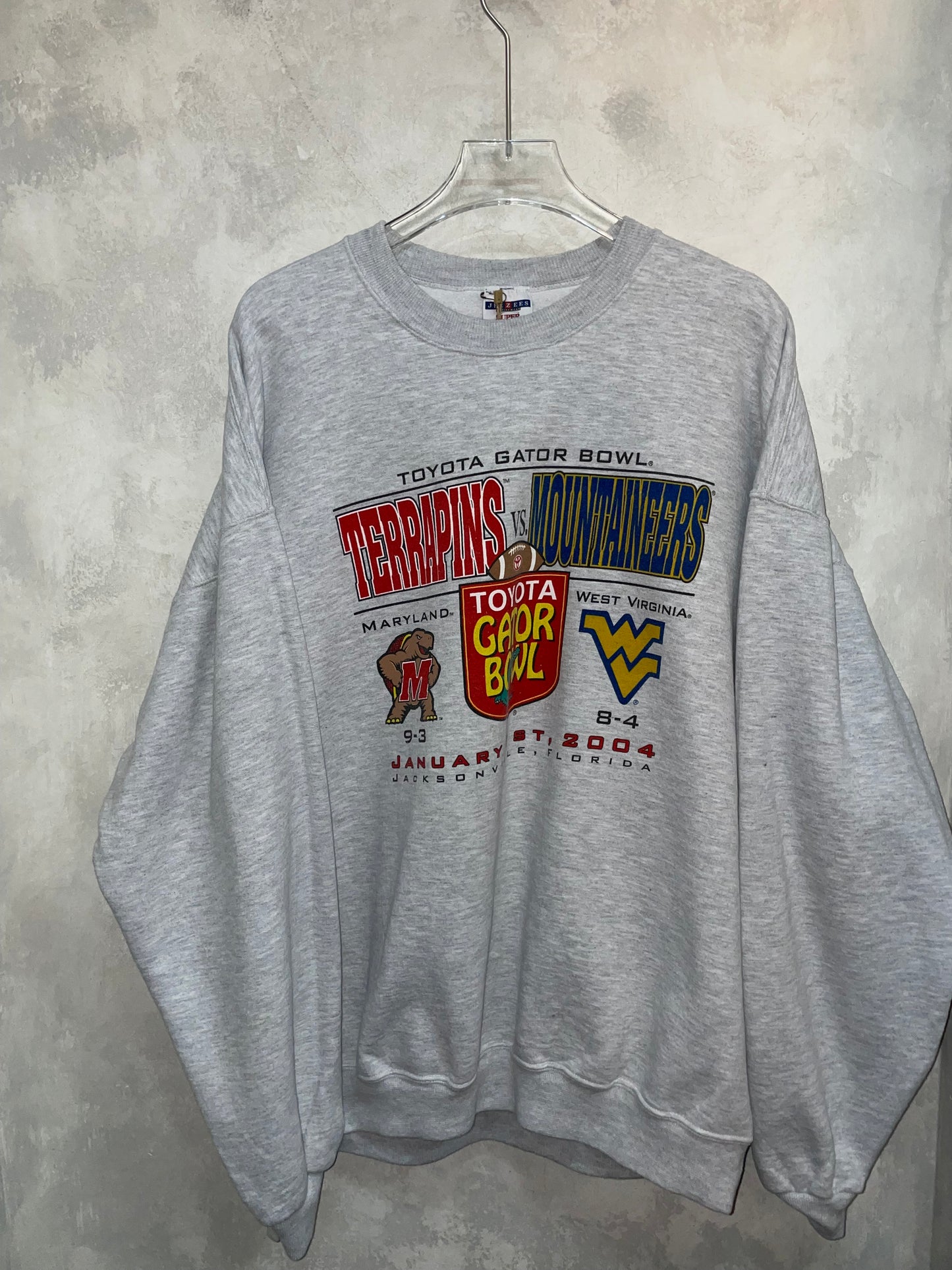 Vtg Big Print Sweatshirt (2XL)