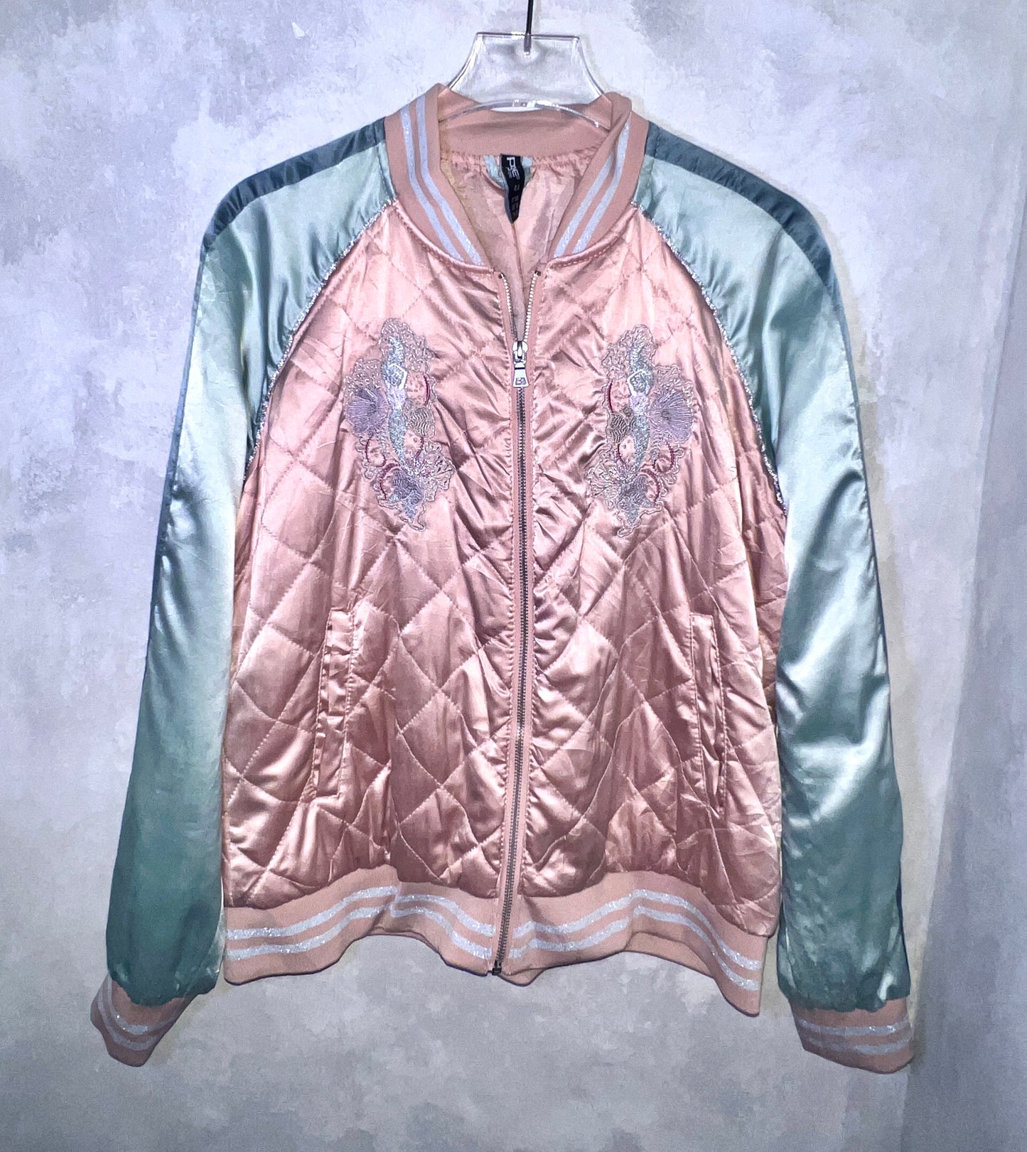 Vtg Embroidered Souvenir Jacket