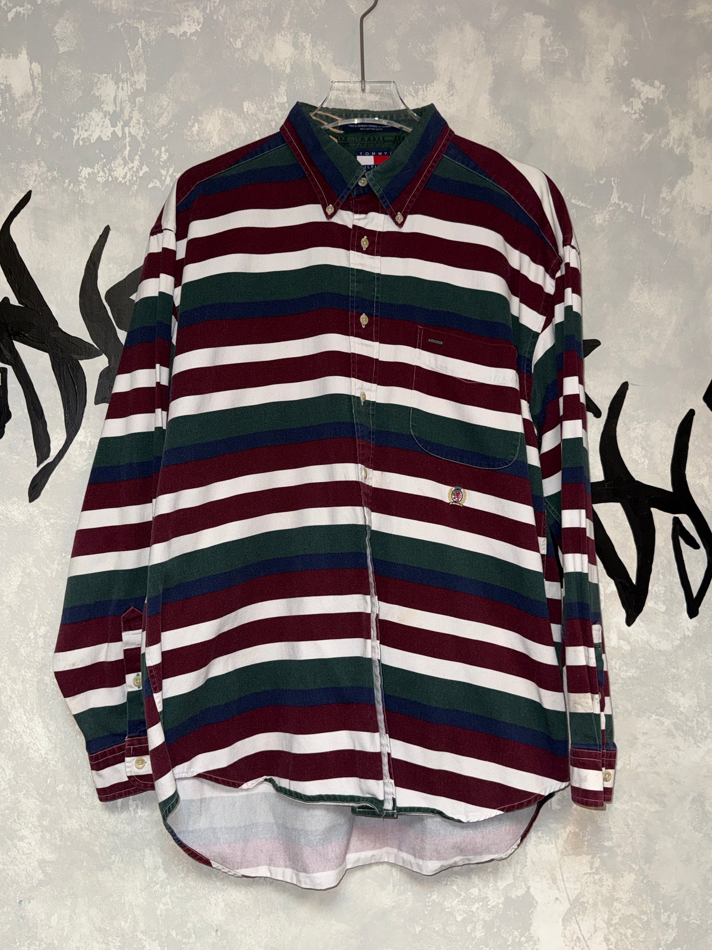 Tommy Hilfiger Striped Vintage Shirt