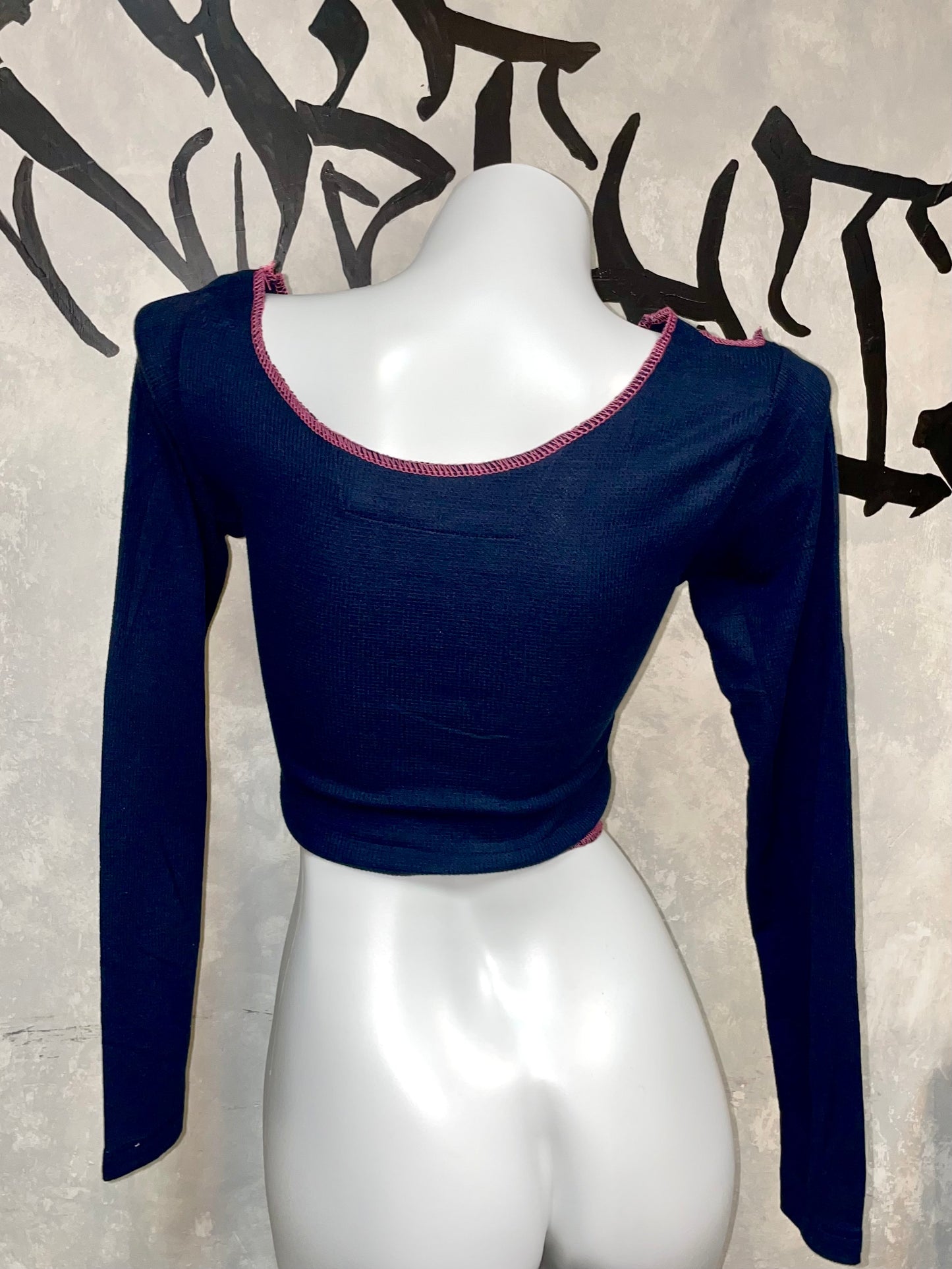 Patchwork Remake Girly Top (Long Sleeve)