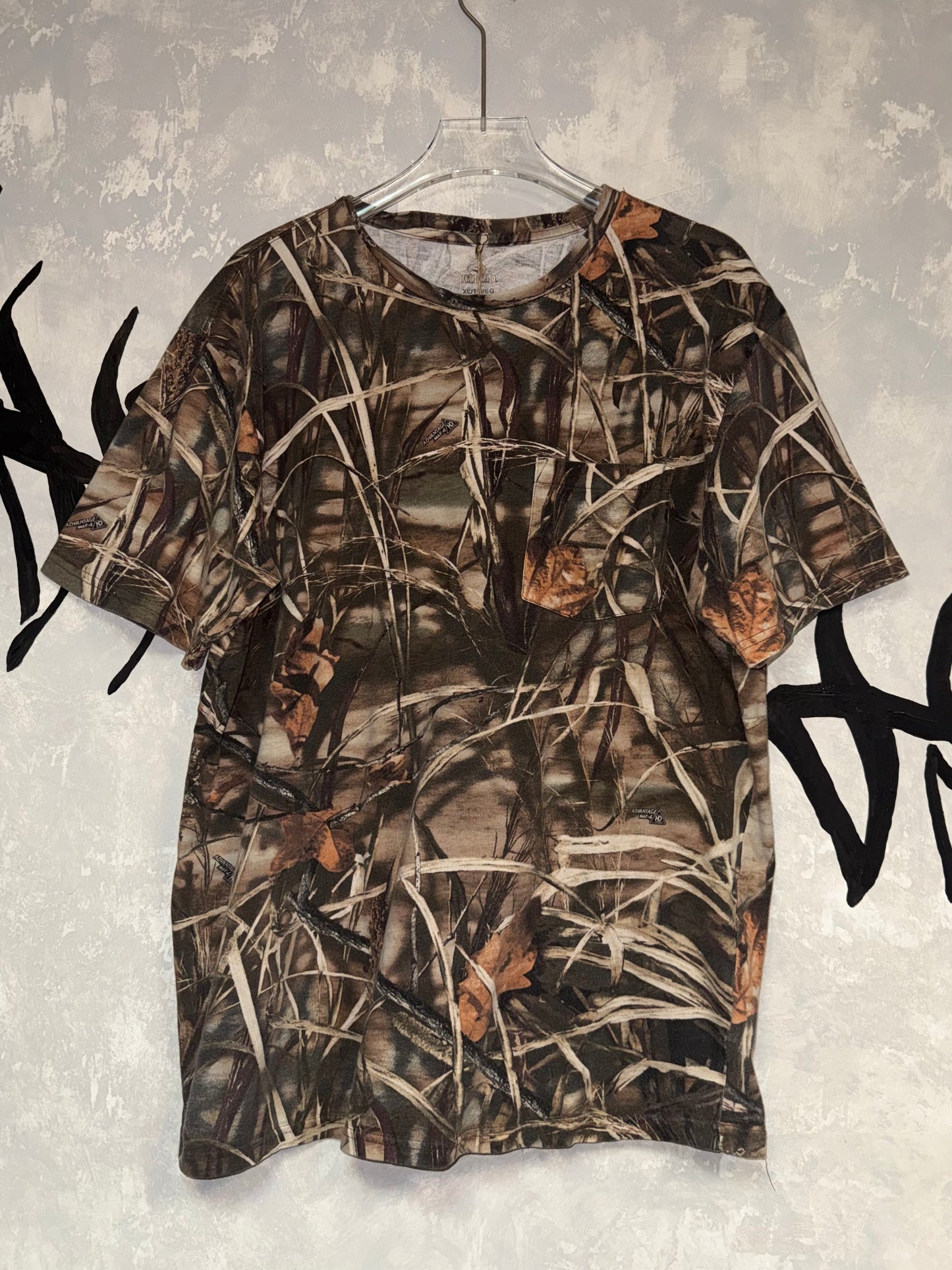 Wild-printed Vintage Tee