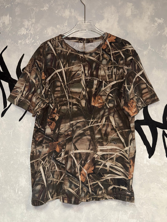 Wild-printed Vintage Tee