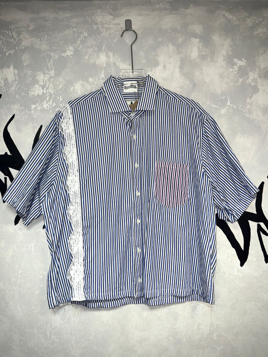 Remake Boxy Shirt (Lace-Pocket)