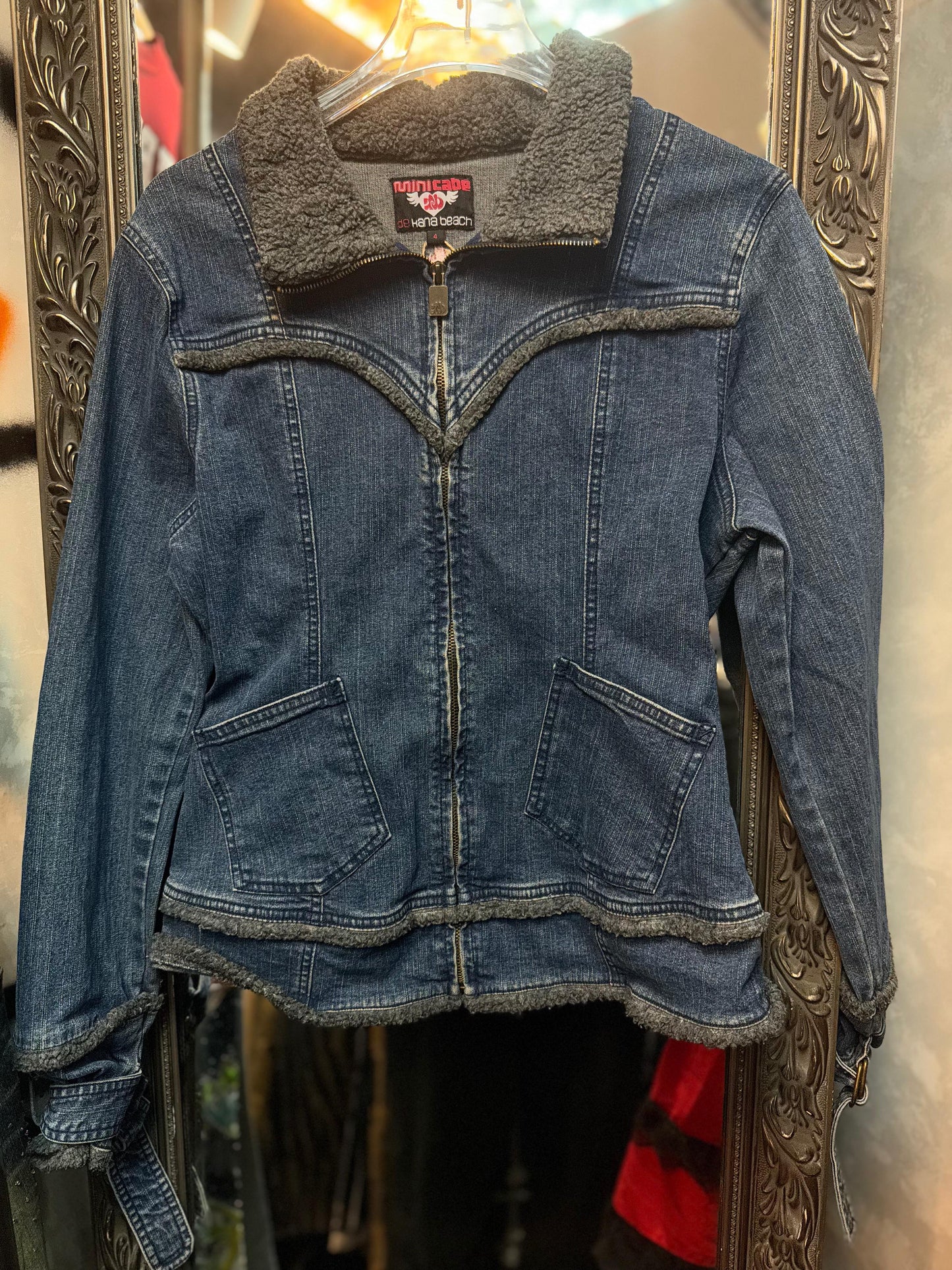 Vtg Denim Jacket M