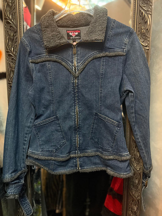 Vtg Denim Jacket M