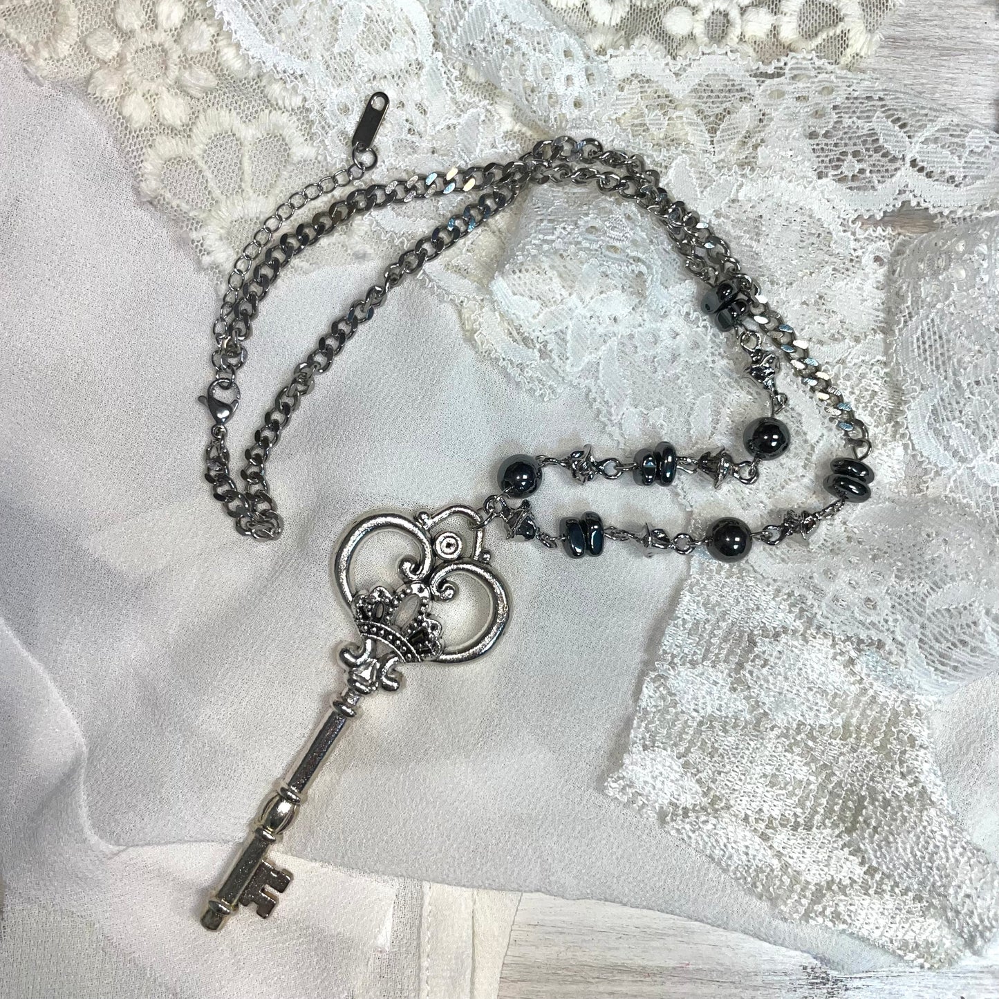 Handmade - Unlock your Dumpty Key Necklace