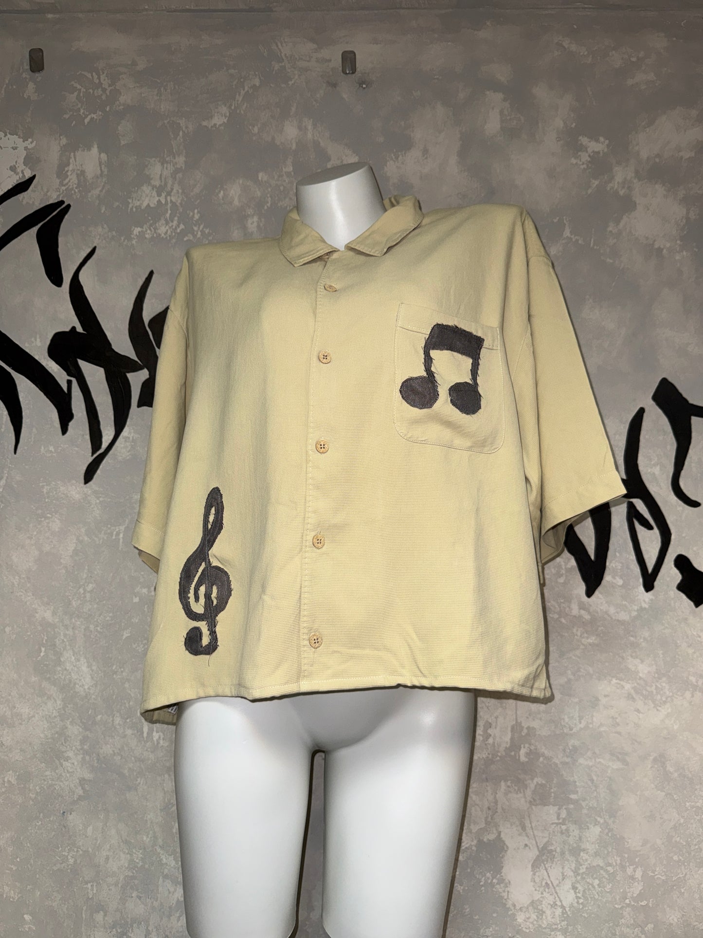 Remake Boxy Shirt ( Summer Music)