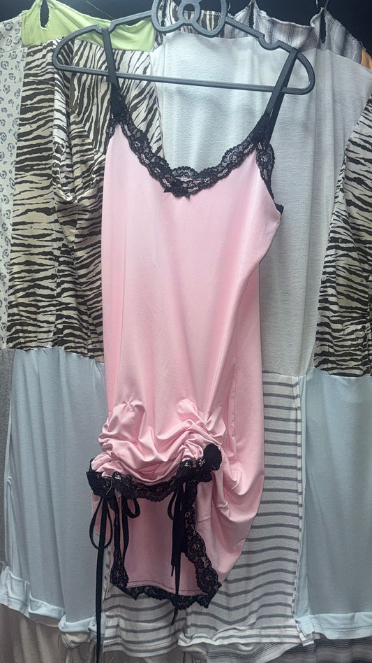 Remake Fairy Lace Drawstring Dress