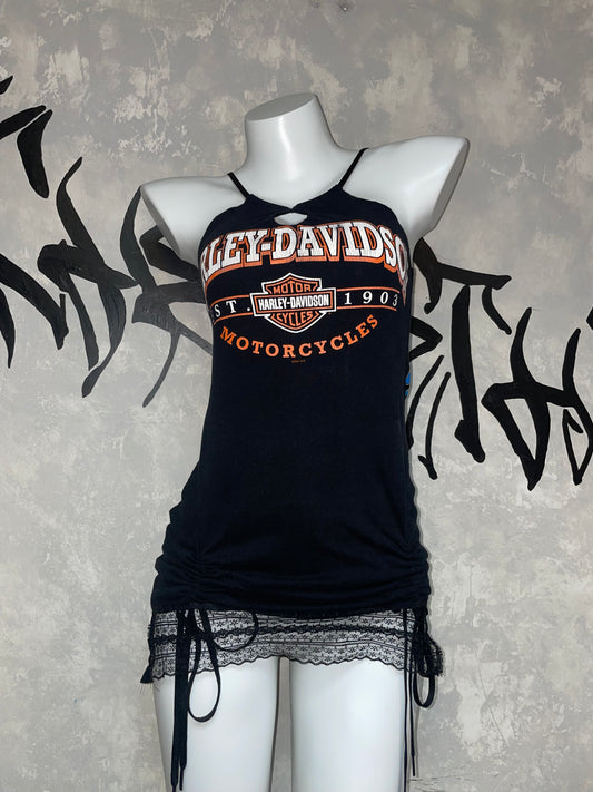 Harley Davidson Remake Drawstring Dress