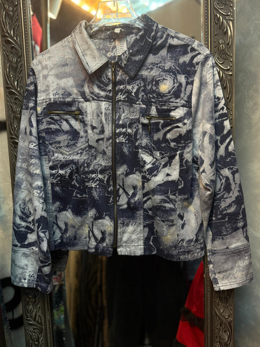 Vtg Denim Jacket M