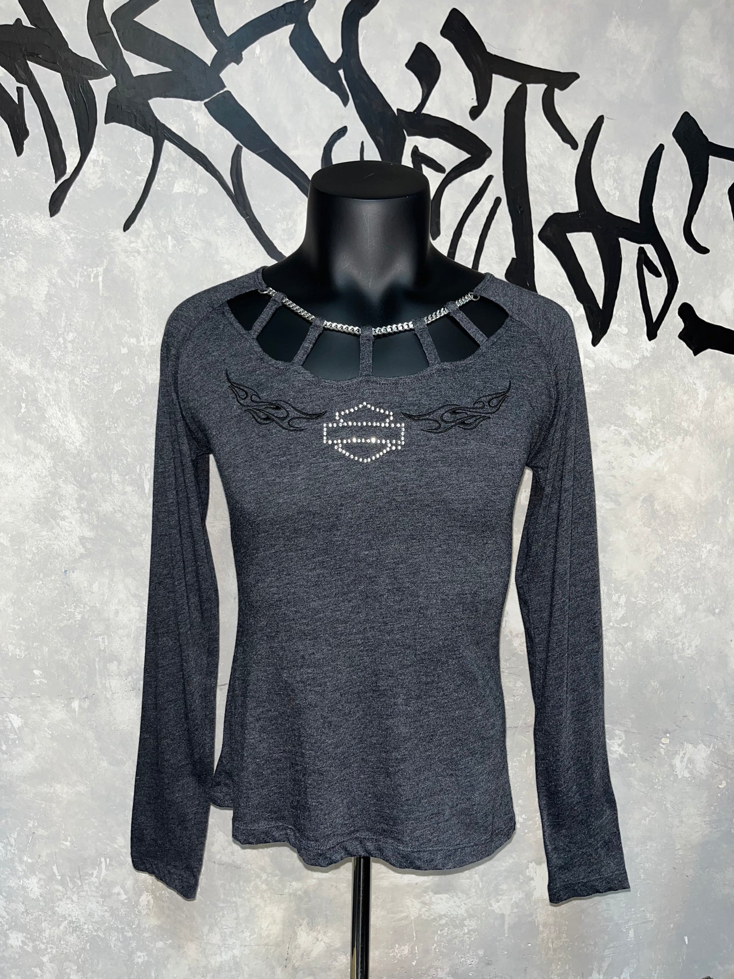 Harley Davidson Remake Slim-fit Unisex Tee (Long Sleeve)