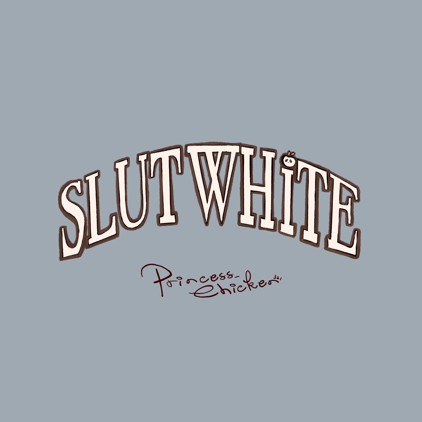 CheckThis <SlutWhite> Self-Designed Limited Edition Tee