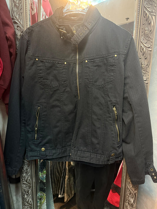 Vtg Denim Jacket L