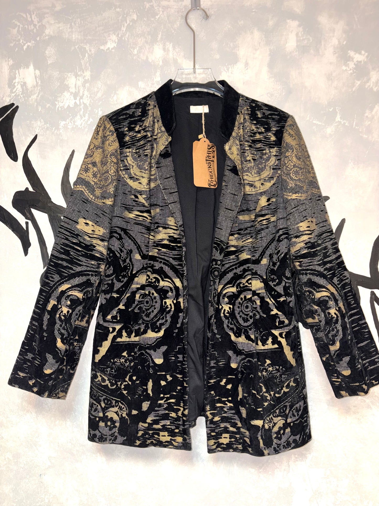 Vintage Handwoven Blazer