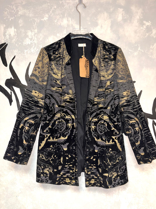 Vintage Handwoven Blazer