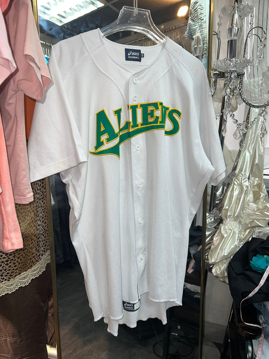 Vtg baseball jersey L