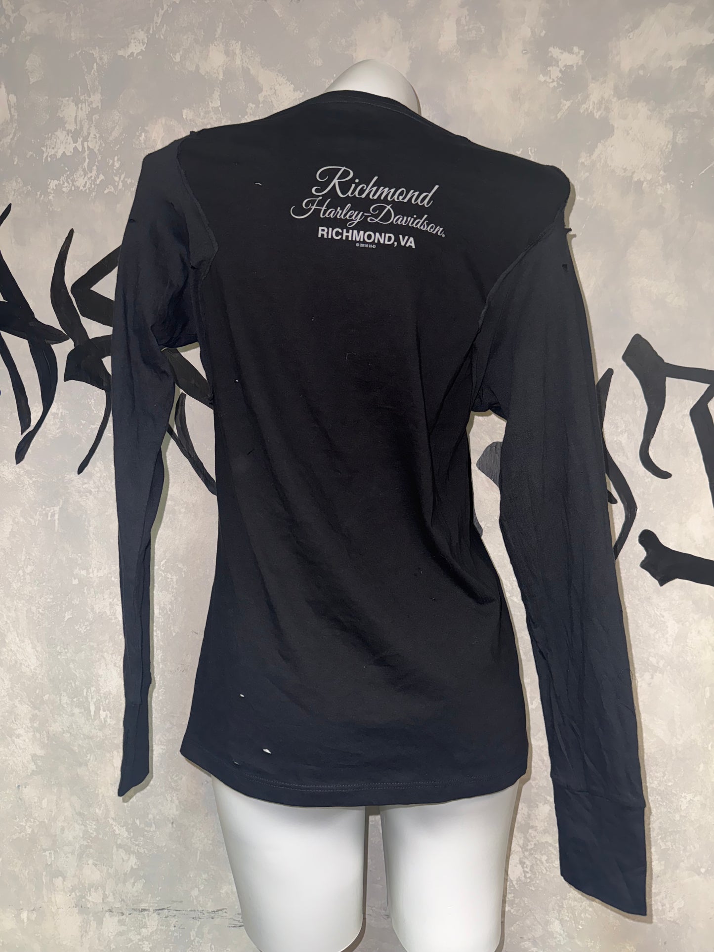 Harley Davidson Remake Unisex Long Sleeve Top