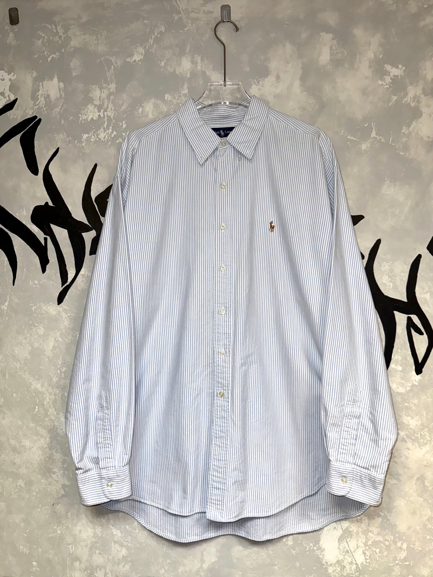 復古長袖 Polo 衫