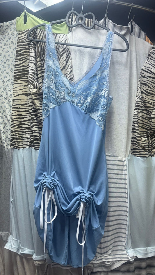 Remake Fairy Lace Drawstring Dress