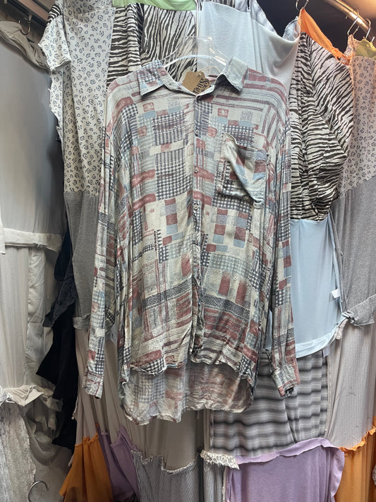 Vintage Printed Shirt