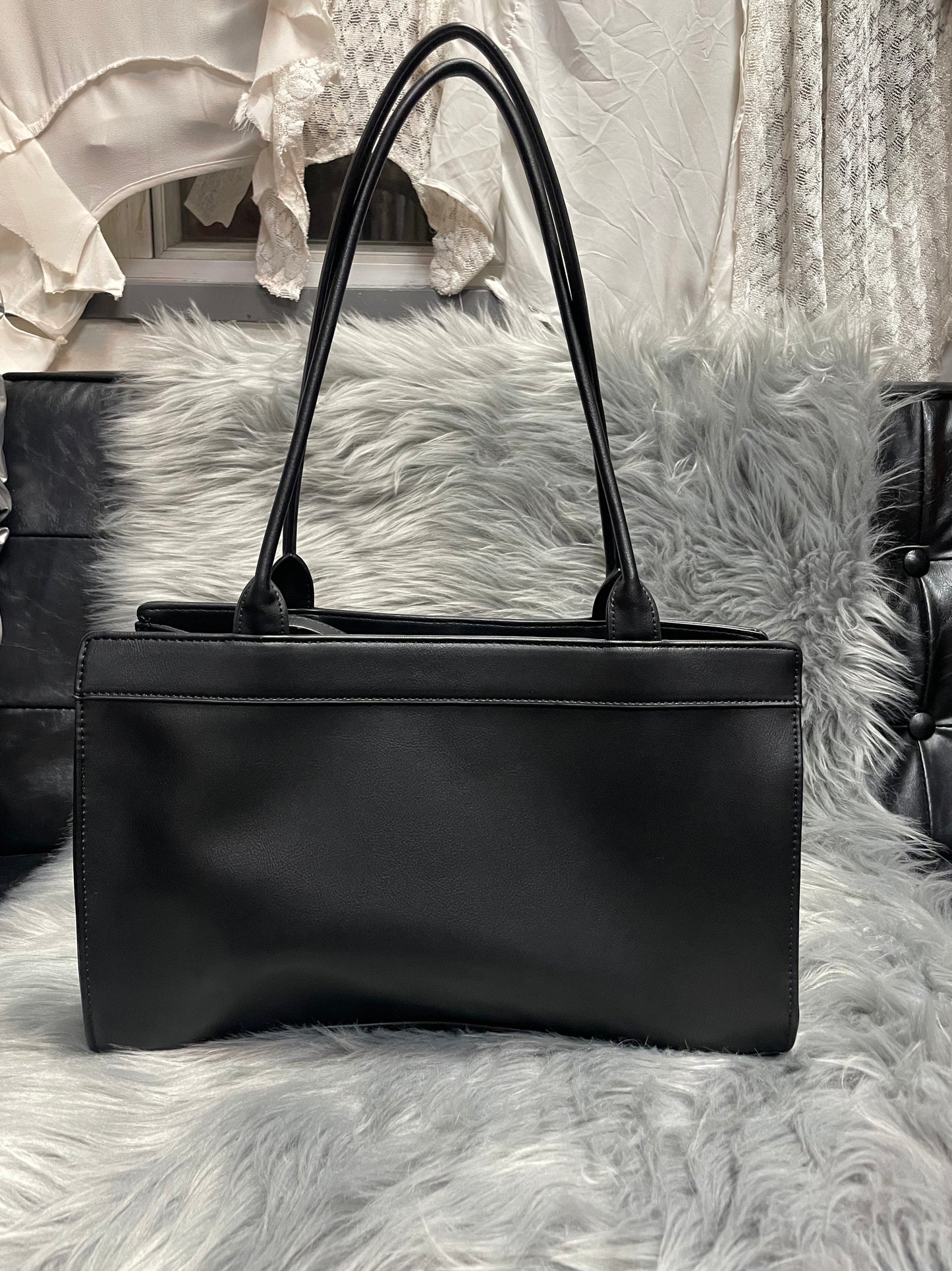 Vintage Leopard Printed Handbag