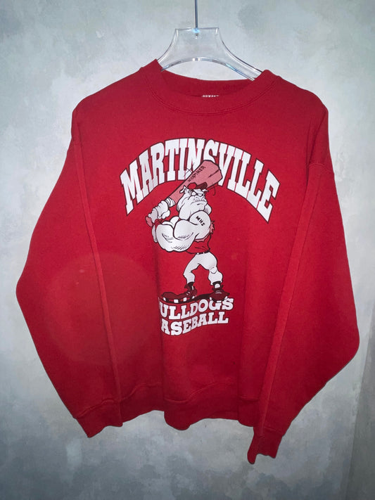 Vtg Big Print sweatshirt (S-M)