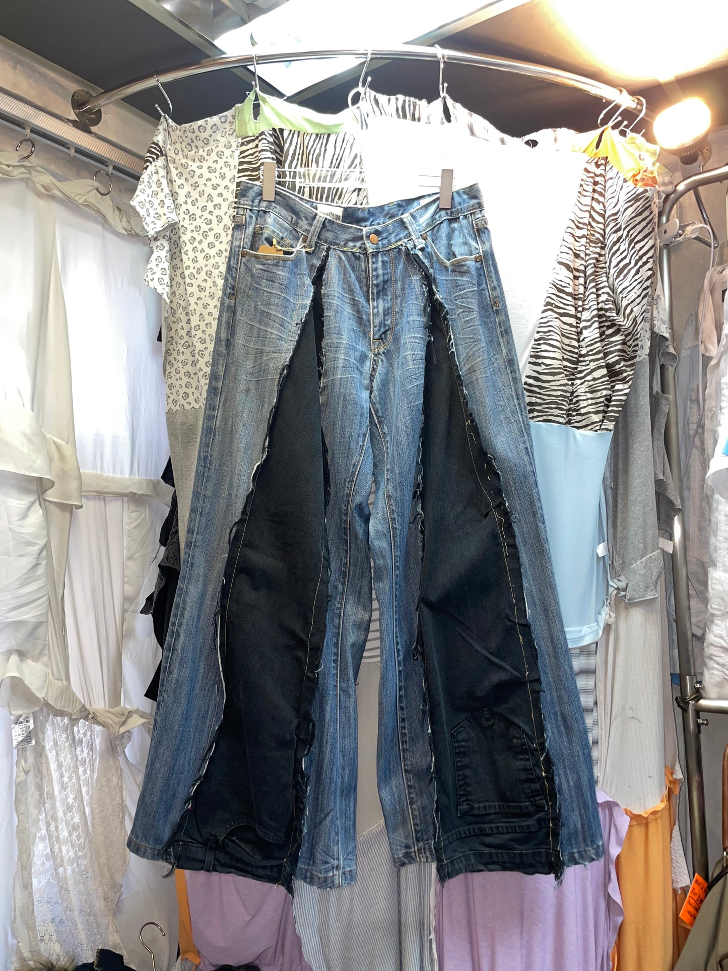 Remake Vintage Jeans (Mixed Triangle) 34” #REJTRIM13