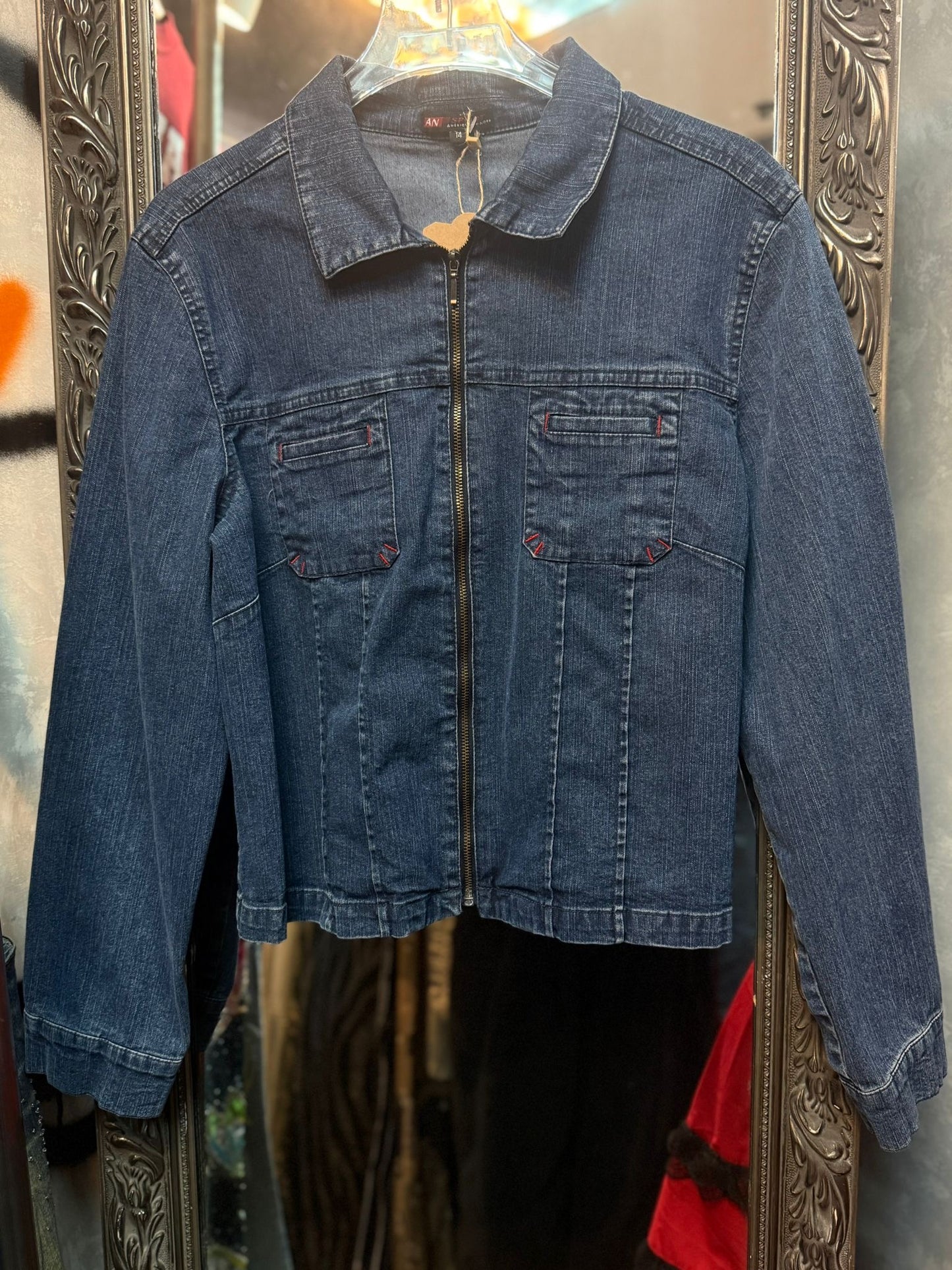 Vtg Denim Jacket M