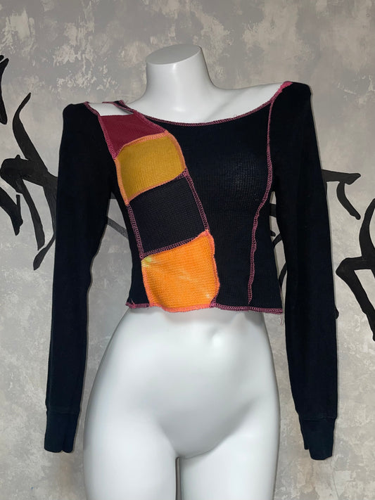 Patchwork Girly Remake Top (Long Sleeve)