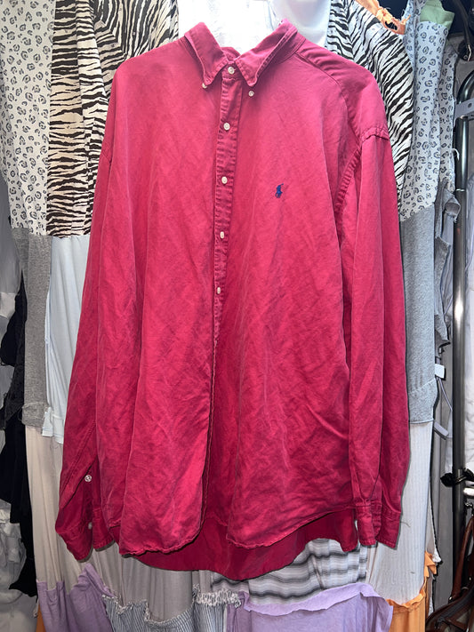 Polo Vintage Shirt Long Sleeve