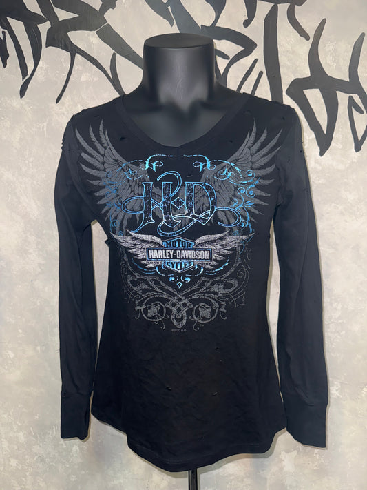 Harley Davidson Remake Unisex Long Sleeve Top