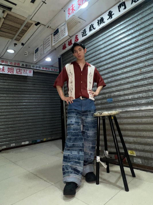 Vtg Remake Jeans (Cake-Washed Blue)
