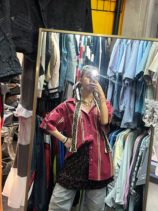 Vtg Striped Shirt
