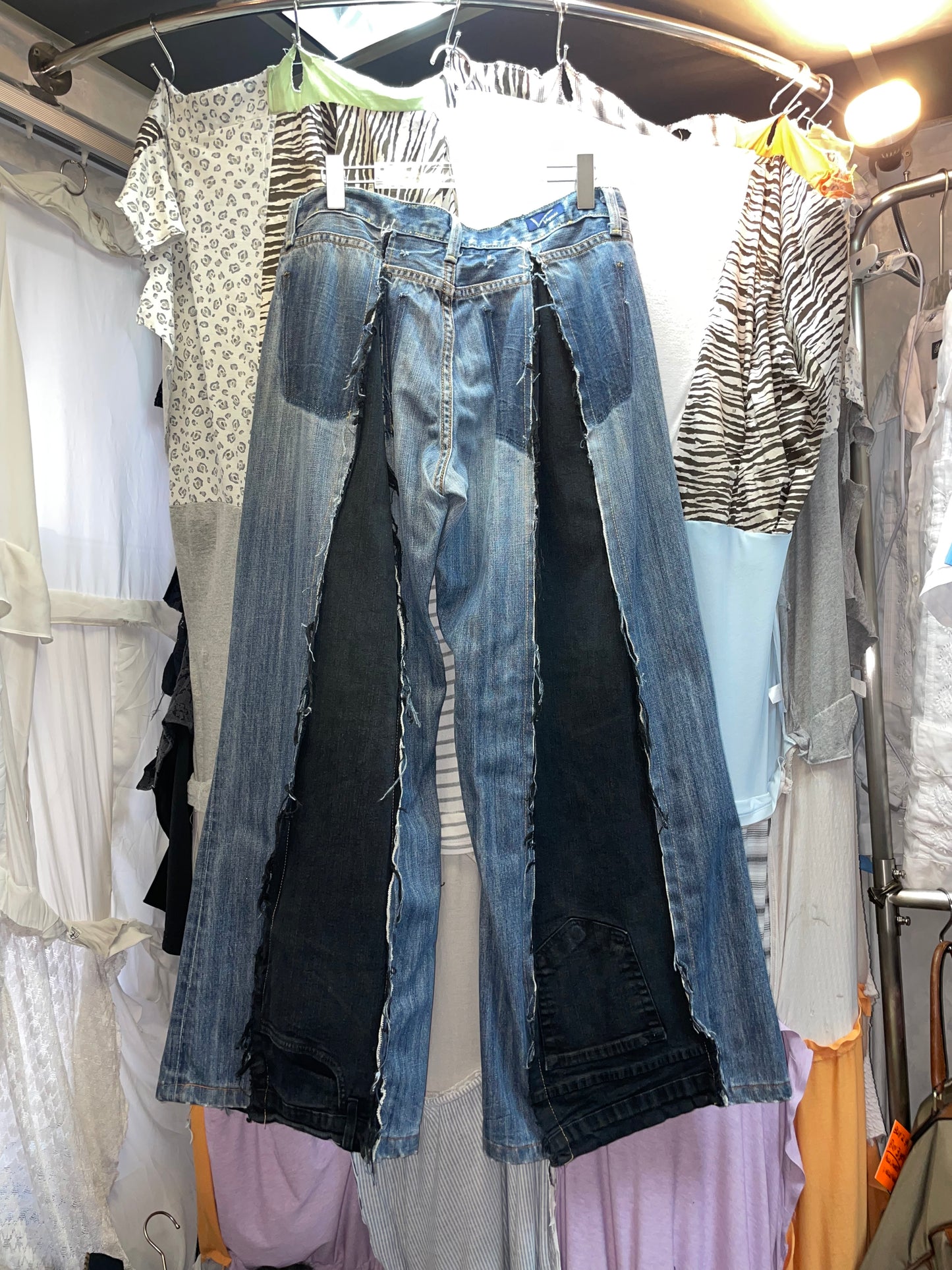 Remake Vintage Jeans (Mixed Triangle) 34” #REJTRIM13