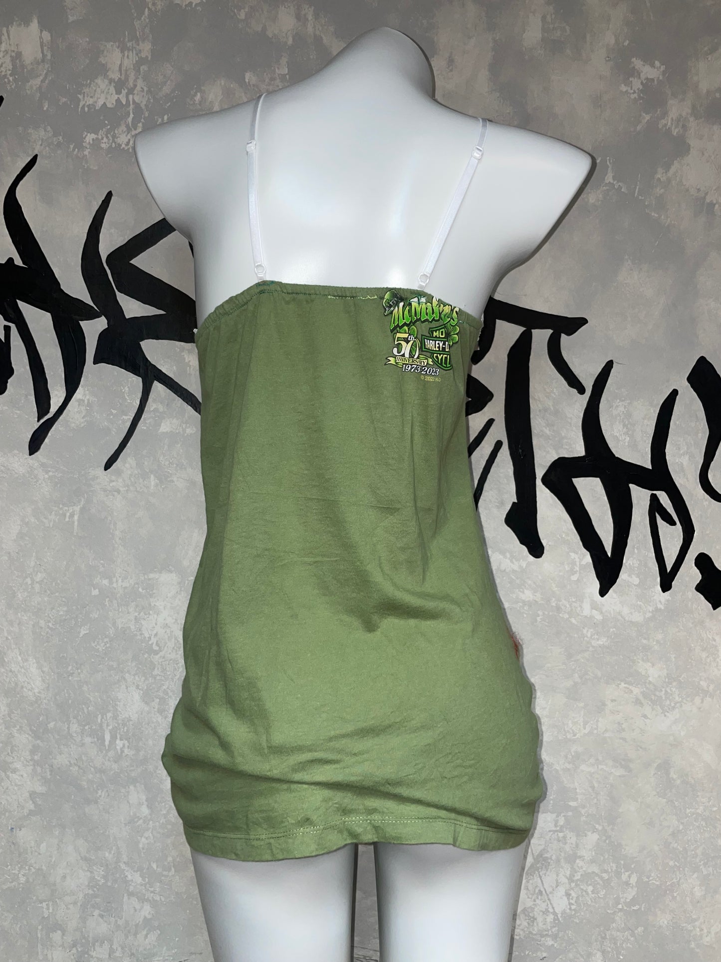Harley Davidson Remake Drawstring Dress