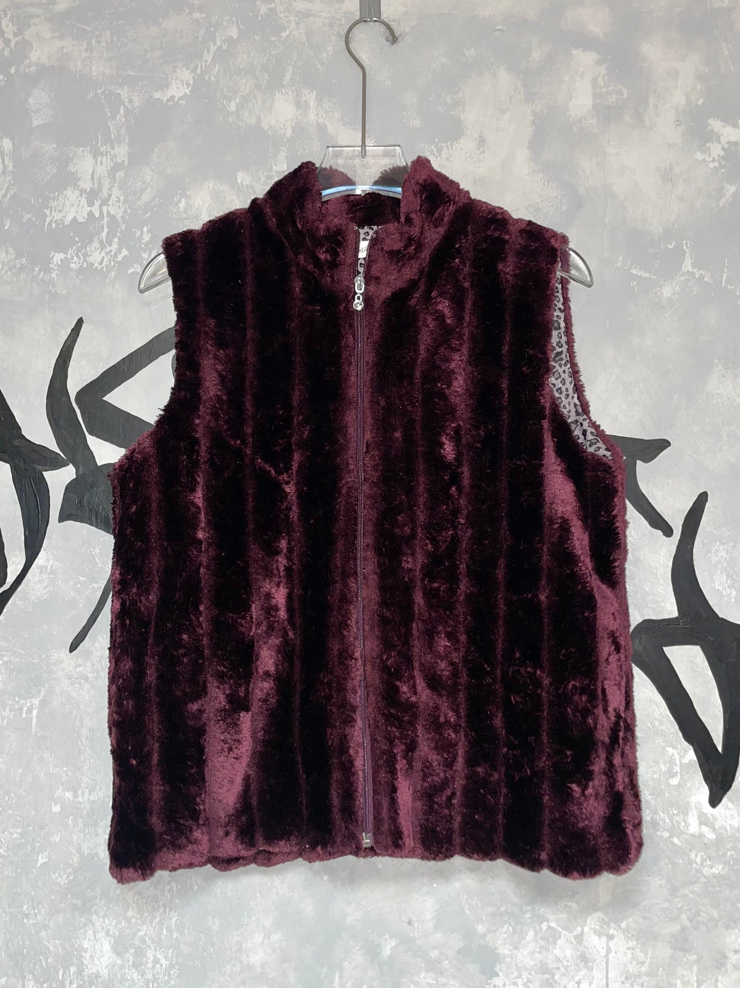 Vintage Faux Furry Vest