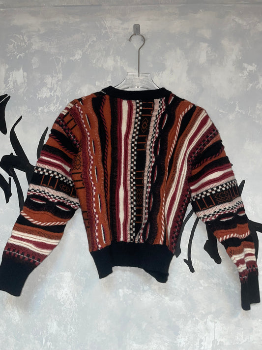 Coogi Style 3D Knitting Sweater