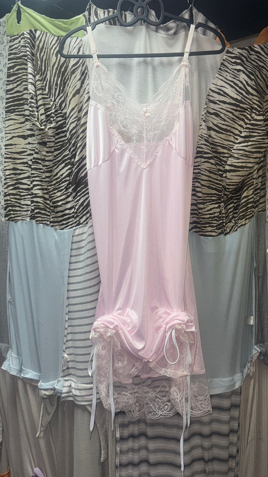 Remake Fairy Lace Drawstring Dress