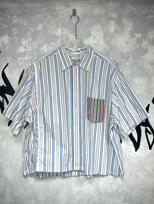 Remake Boxy Shirt (Lace-Pocket)