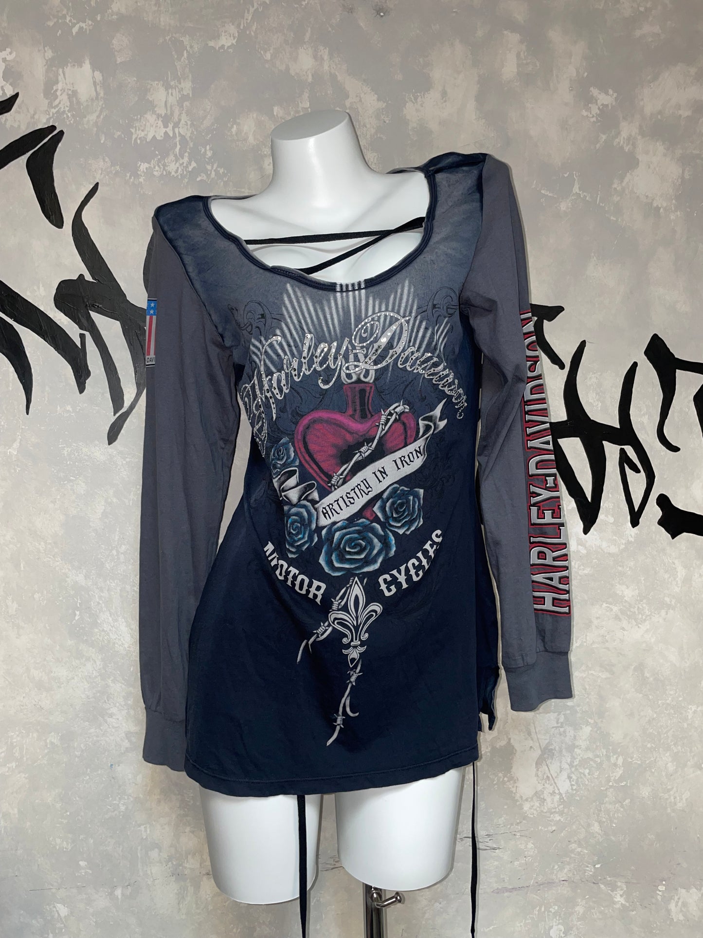 Harley Davidson Remake Unisex Tee (Long Sleeve)