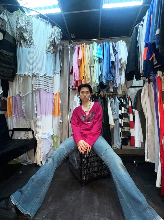 Y2K Vintage Flared Jeans 31”