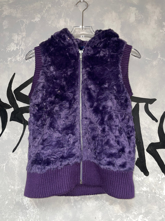 Faux Furry Vintage Vest