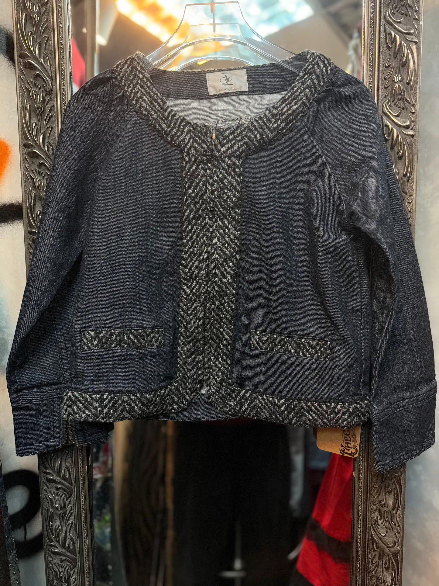 Vtg Denim Jacket S