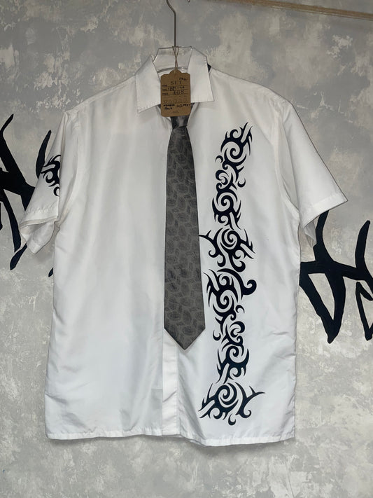 Vintage Set (Flame Shirt + Tie)