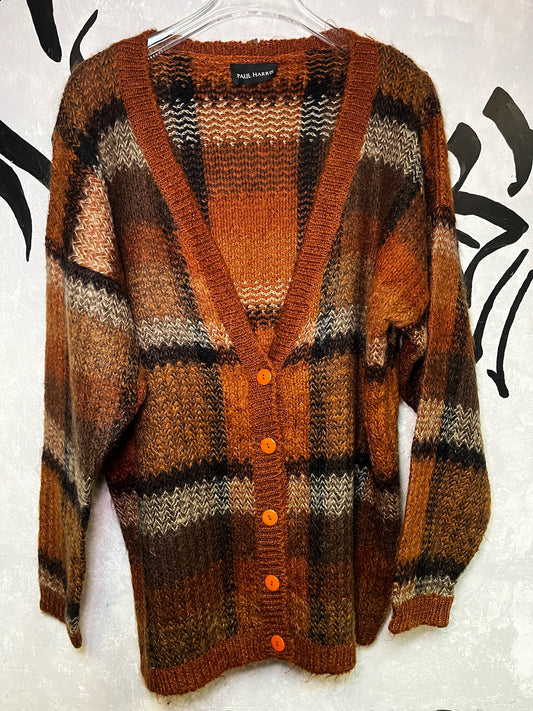 Vintage Patterned Knitting Jacket