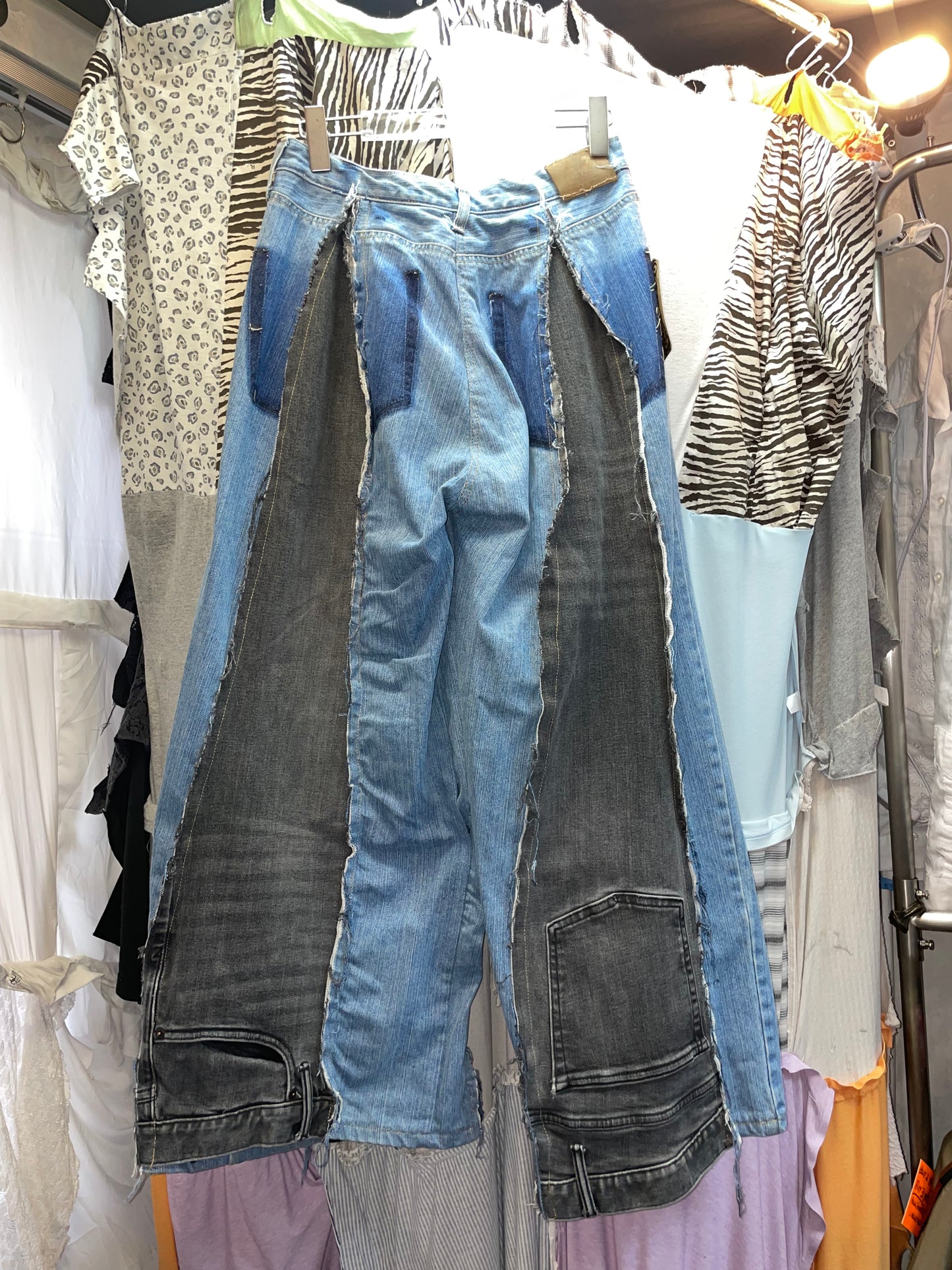 Remake Vintage Jeans (Mixed Triangle) 28” #REJTRIM10